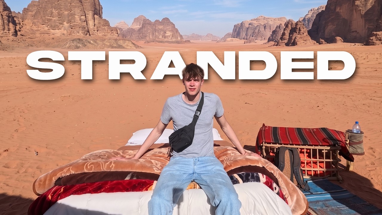 24 HOURS Stranded In The Desert 🇯🇴 - YouTube