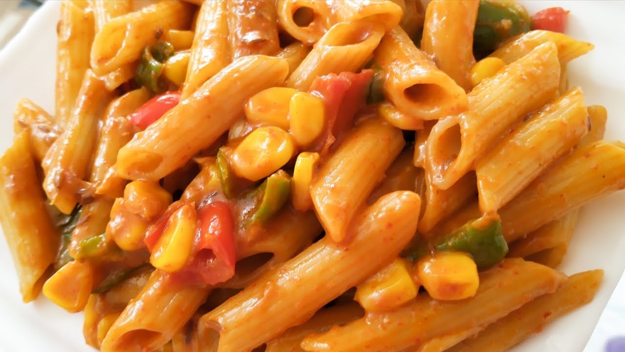 Lasooni fusion pasta l Spicy pasta recipe l Pasta easy recipe YouTube