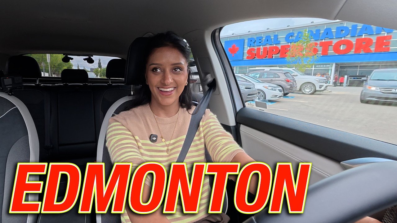 Starting My Solo Road Trip Through Canada | Edmonton