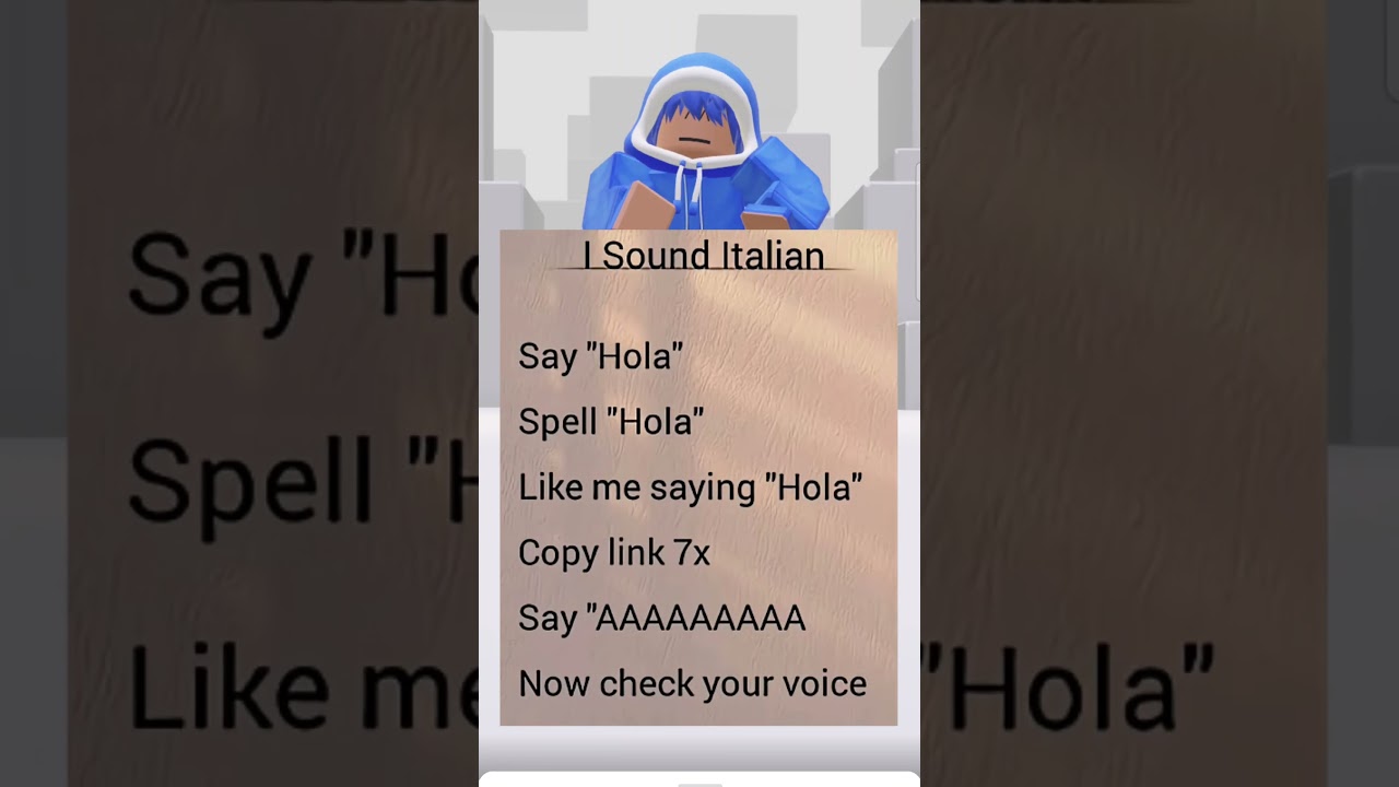 I Sound Italian😱