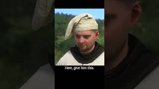 give the game away — Kingdom Come : Deliverance dialogue scene