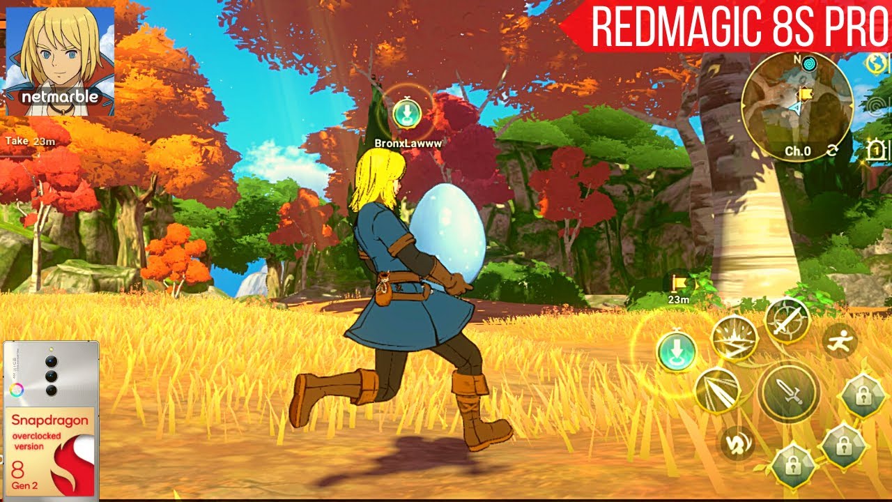 Ni no Kuni: Cross Worlds | Red Magic 8S Pro 16/512 Snapdragon