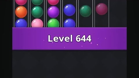 Color Bubble - Ball Sort Puz (Level 644)