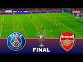 PSG vs ARSENAL - Final UEFA Champions League 2026 | Ft. Dembele Saka | UCL Match | Pes 21 Gameplay