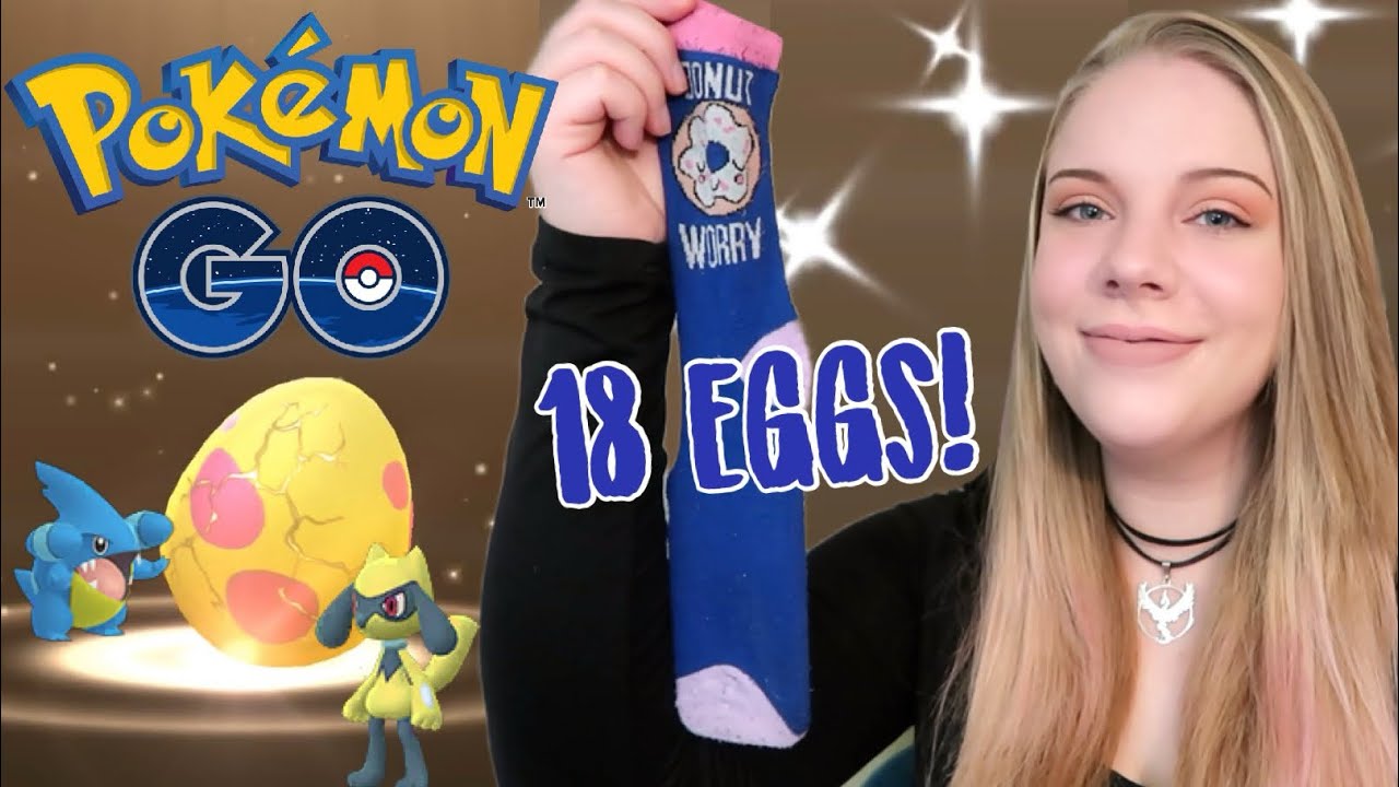 SOCK HATCHING 18X 7KM EGGS IN POKÉMON GO! Sinnoh Celebration Event