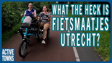 UTRECHT: Introducing the Fietsmaatjes Initiative - For Those In Need of a Ride