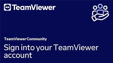 How to sign in to your TeamViewer account in TeamViewer (Classic)