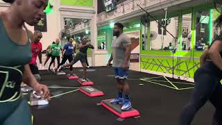 5 Minutes of Xtreme Hip Hop Step Aerobics w/ 216musCLE from The Volt Cleveland Ohio