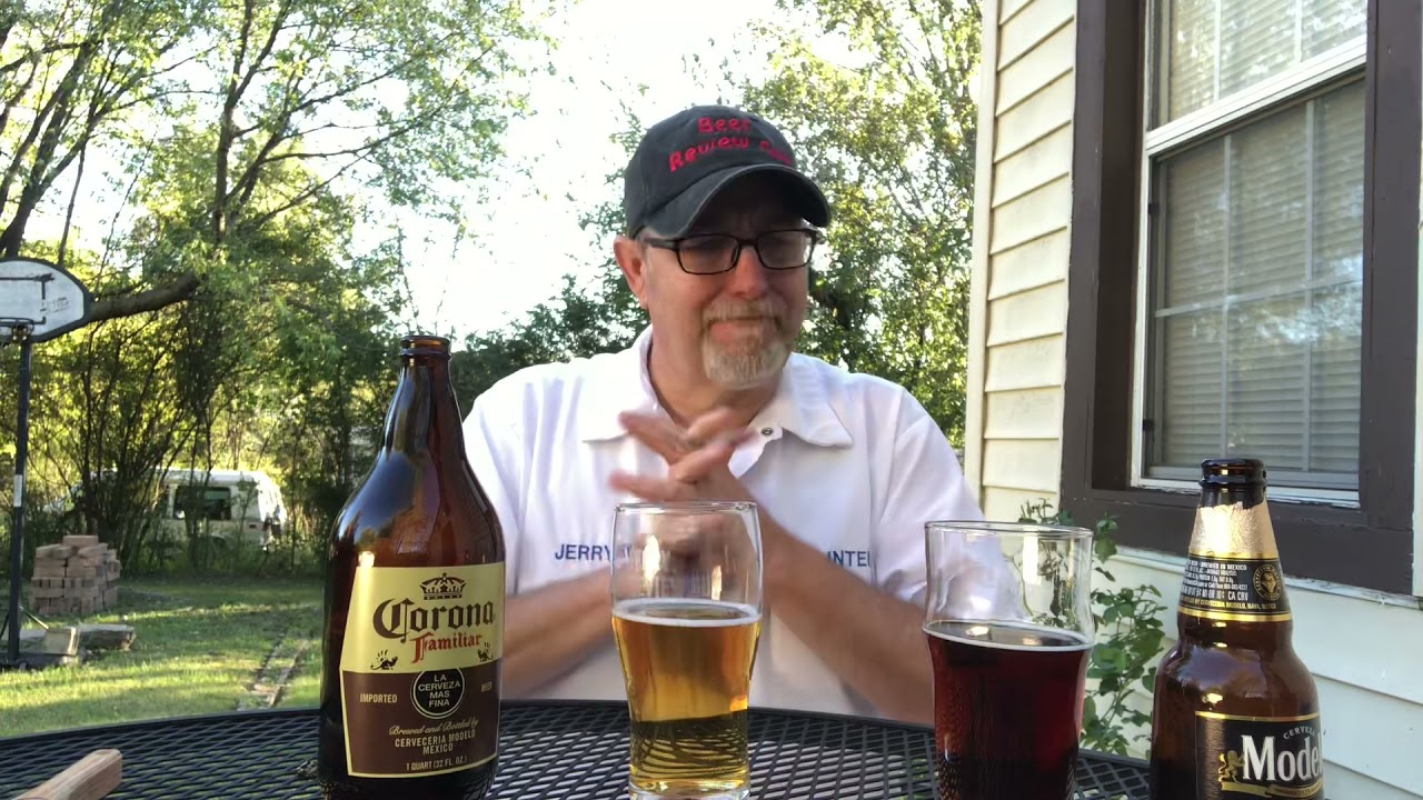 Corona Familiar % abv VS Modelo Negra % abv # The Beer Review Guy -  YouTube