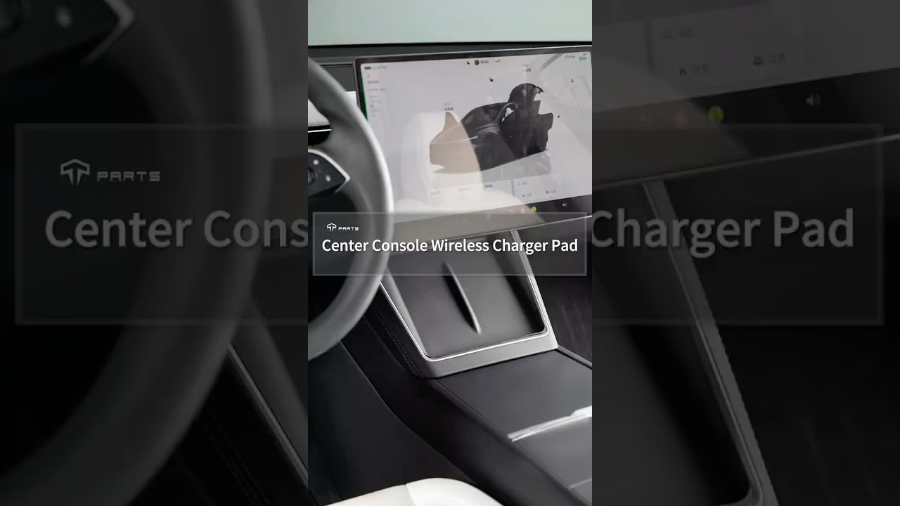 Tesla Model Y Juniper Center Console Wireless Charger Pad