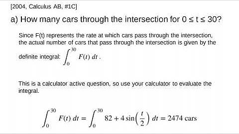 AP Calculus AB - 2004: #1C