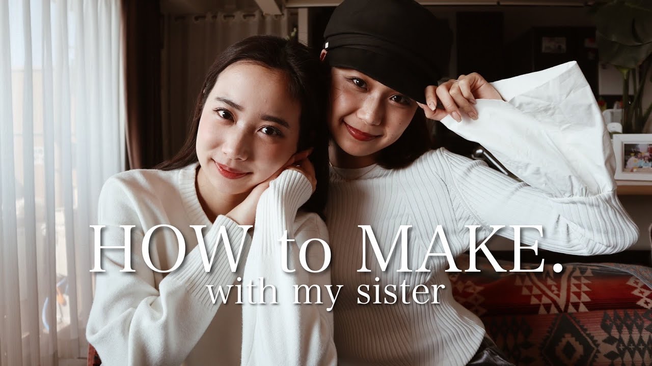 【GRWM】久しぶりにお姉ちゃんとのメイク動画！