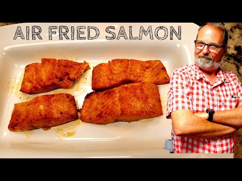 how long to cook frozen salmon in oven - Air Fried Salmon Fillets | Ninja Foodi | Instant Pot Vortex