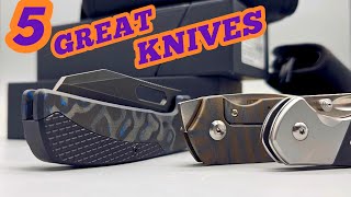 5 New Really Good EDC Knives by Neeves Knives 14,110 views 3 weeks ago 18 minutes