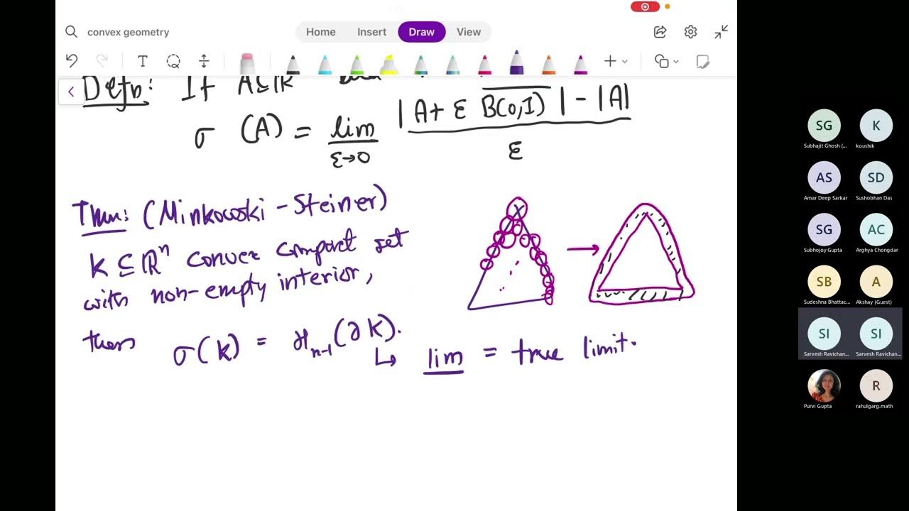 Lecture 1 The Brunn Minkowski inequality and a first proof via