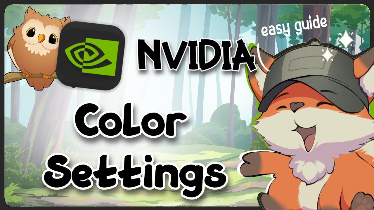 Best NVIDIA Color Settings for Color Blindness PC - YouTube