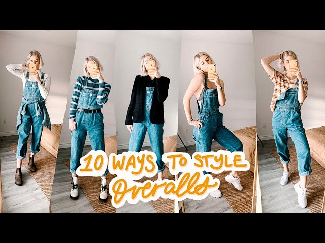 How to: 10 ways I style my overalls