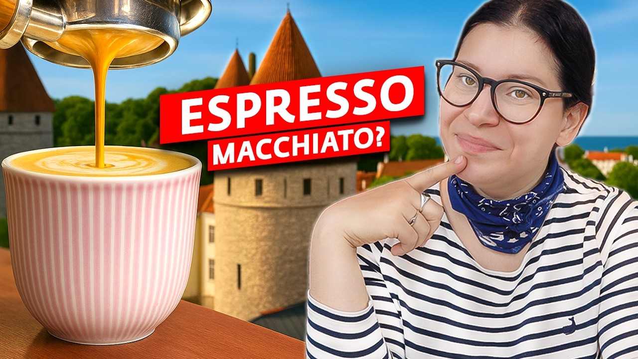 Best Coffee Spots in Tallinn, Estonia! Espresso Macchiato