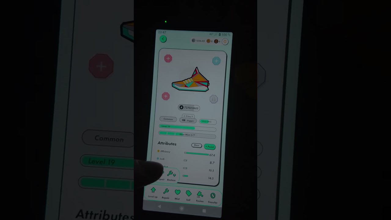 STEPN - HP RESTORATION (восстановление здоровья)