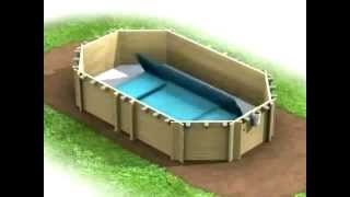 Pose Liner Piscine Bois Cerland