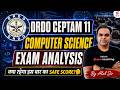 DRDO CEPTAM 11 Computer Science Exam Analysis | DRDO CEPTAM 11 Computer Science Exam Review|Atul Sir