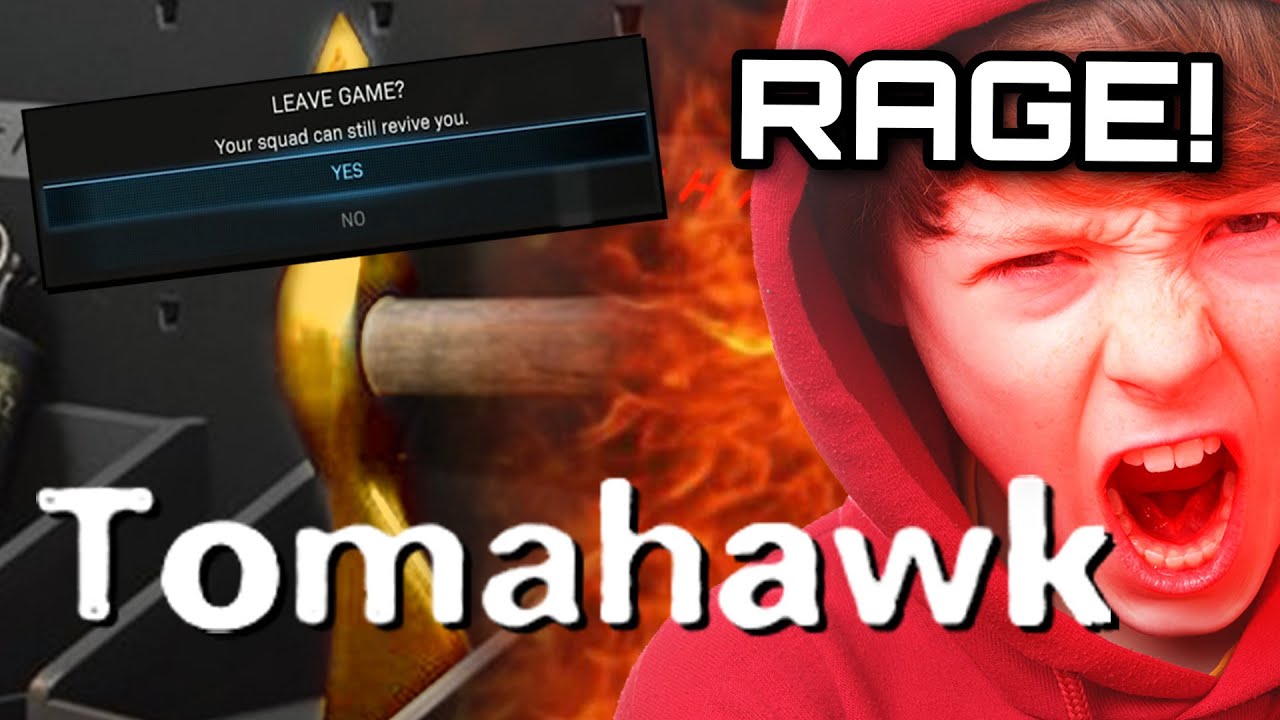 COLD WAR KID RAGE QUITS!