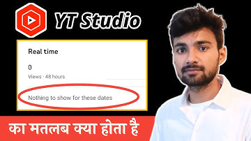 Nothing to Show for These Dates YT Studio || Real Time, Age, Gender Nothing to Show for These Dates