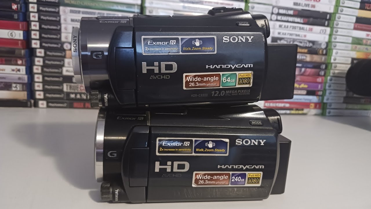 $91 Sony Handycam HDR CX550 64gb Flash Drive - Sony A7iii 28-70mm