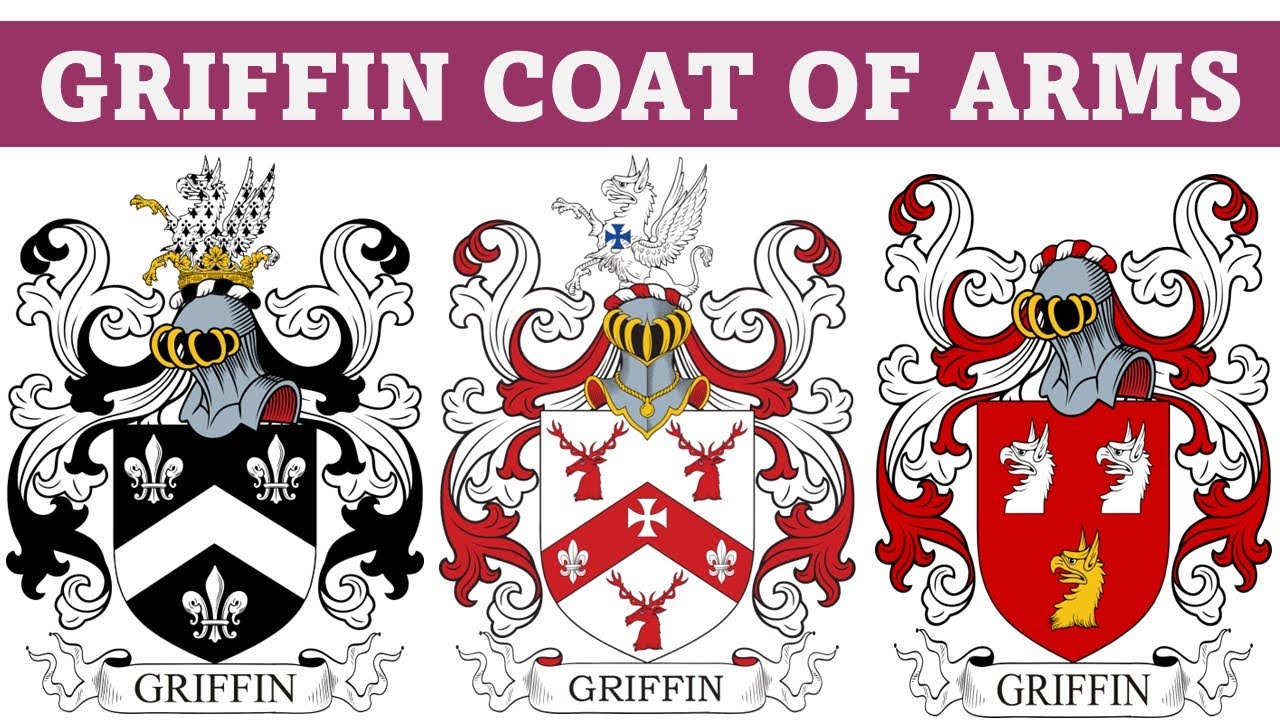 Griffin Coat of Arms & Family Crest - Symbols, Bearers, History
