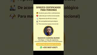 Certificados psicológicos #certificados #psicoterapia