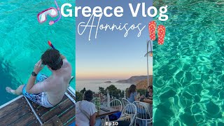 Alonnisos, Greece vlog!! A week in Greece. Euro series: ep 10🏖️🤿🌺