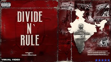 DIVIDE N` RULE (OFFICIAL VIDEO) HARUPRAJ BAGRETA | DV | NEW PUNJABI SONG 2025