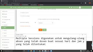 Tutorial E-learning - 9 | Membuat Absensi Mahasiswa |