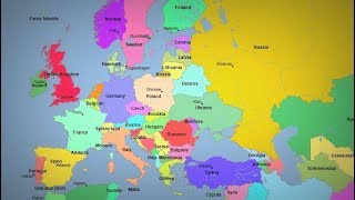 History Of The Europe Every Year - Up To This Day In 10 Minutes