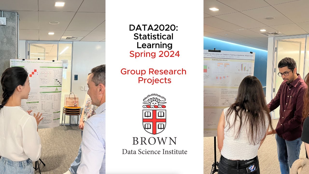 DATA 2020: Statistical Learning, Spring 2024 Poster Session.
