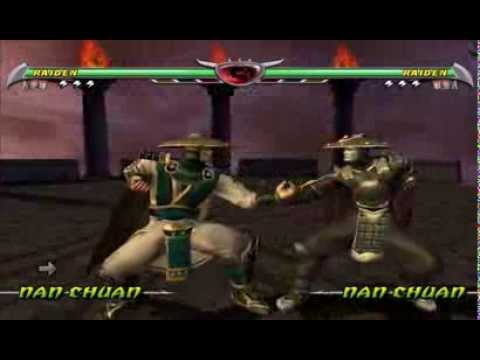 Mortal Kombat: Deception - Playing as Deadly Alliance (Light) Raiden