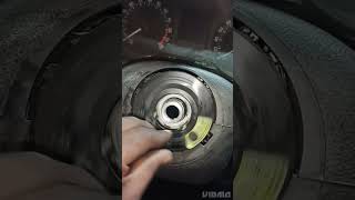 B116854  steering angle sensor basic setting and clock spring setting skoda Rapid vw Vento DSG gear