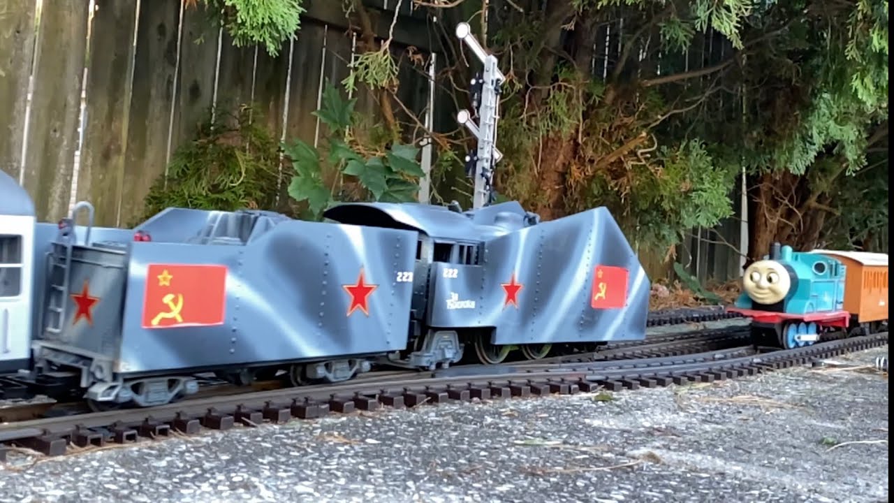 THOMAS VS AN ARMOURED TRAIN