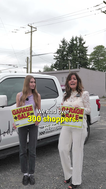 Jodi and the Team | Aldergrove Garage Sale #aldergrove #realestate #fraservalleyhomes #investment