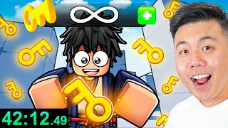 How Many KEYS Can I Get in ONE HOUR in Roblox Rivals?