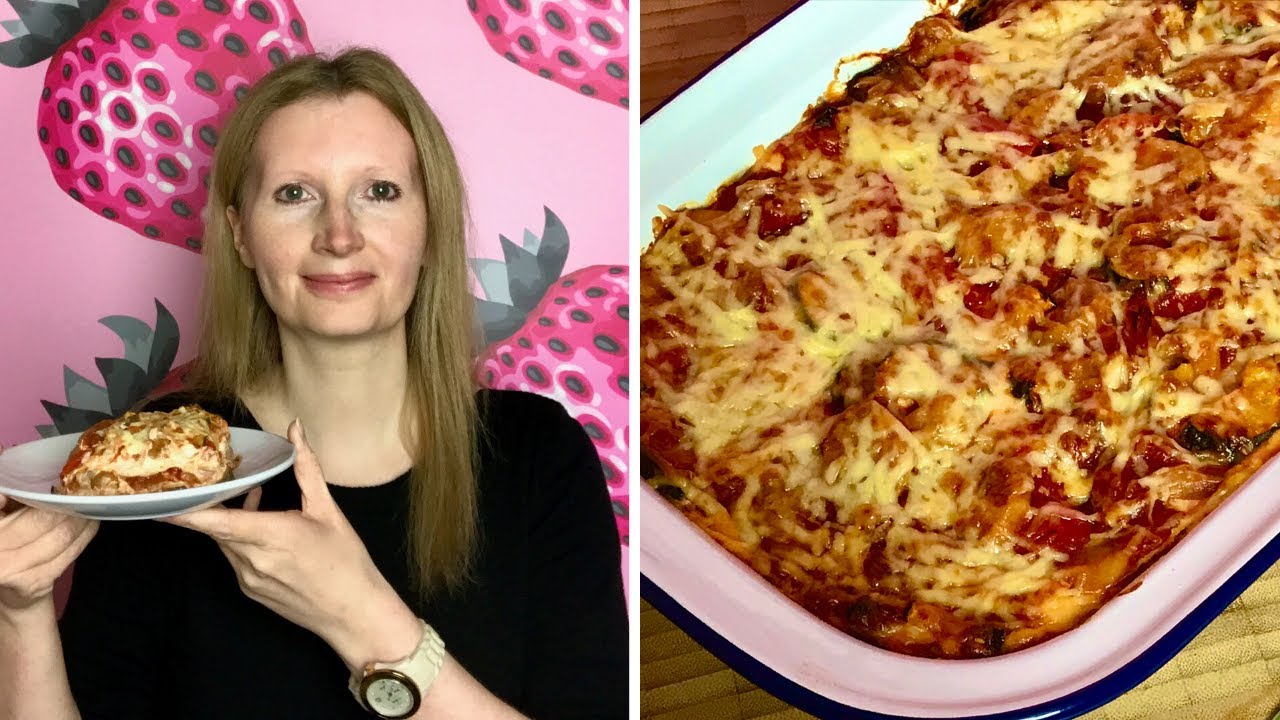 Roasted Vegetable Lasagne Recipe UK YouTube