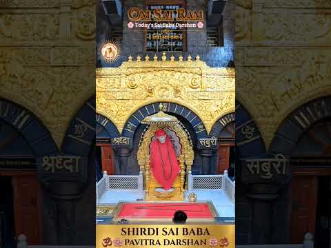 Today Sai Baba Darsan🙏🙏 // Sai Baba Live Darsan // Om Sai Ram