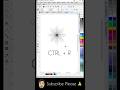 #CorelDRAW Hypnotic Star Design | Easy Tutorial for Beginners | Graphics Design
