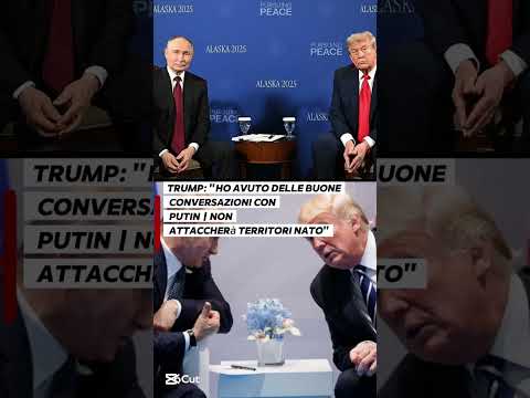 Video Trump: Ho avuto delle buone conversazioni con Putin | Non attaccherà territori Nato