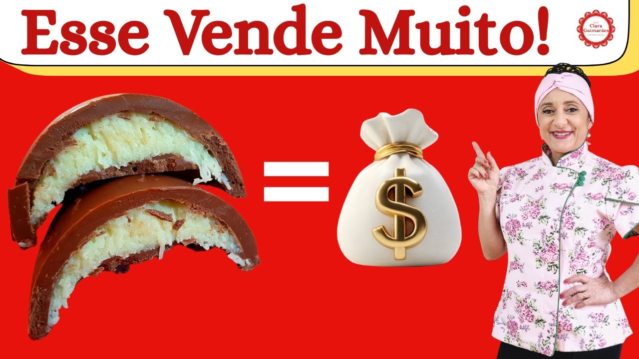 Ganhei Mais de R$ 2.000 na Páscoa passada💰 c/ esse OVO PRESTÍGIO SEM FOGO! C/ ficha de precificação!