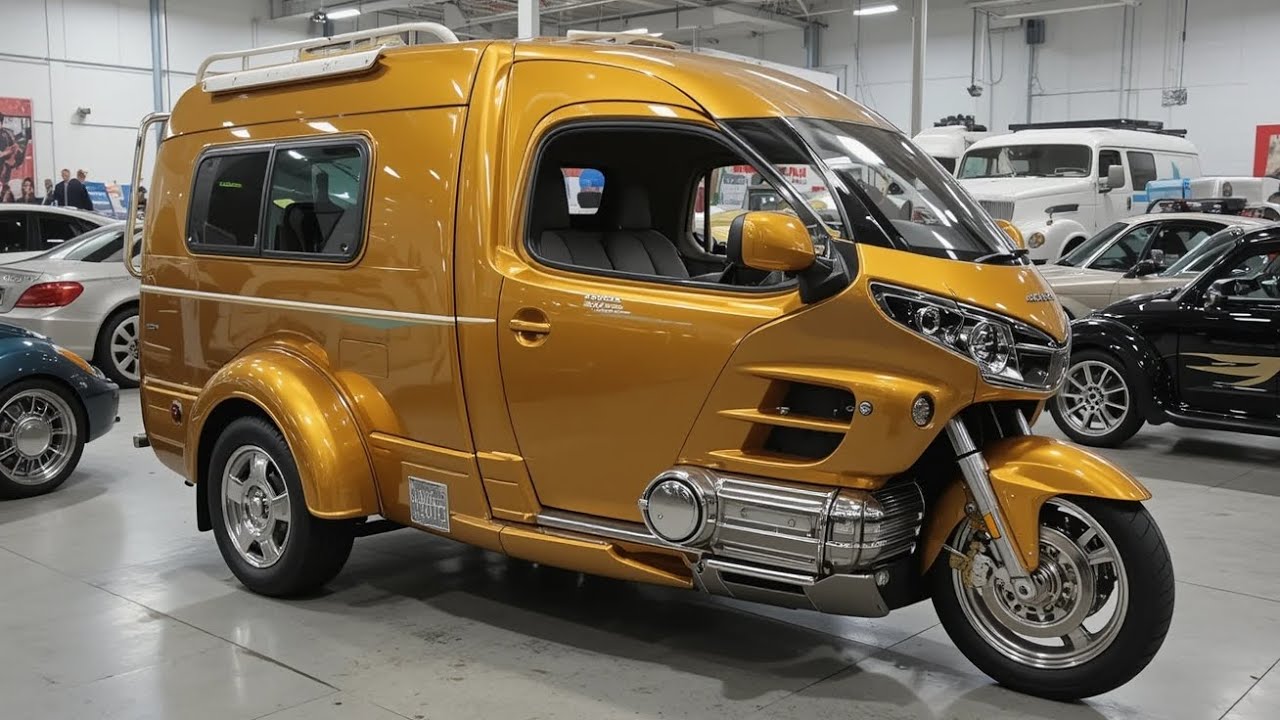 2025 Honda Gold Wing Electric Tricycle Camper – Redefining Luxury Touring & Off-Grid Freedom! 