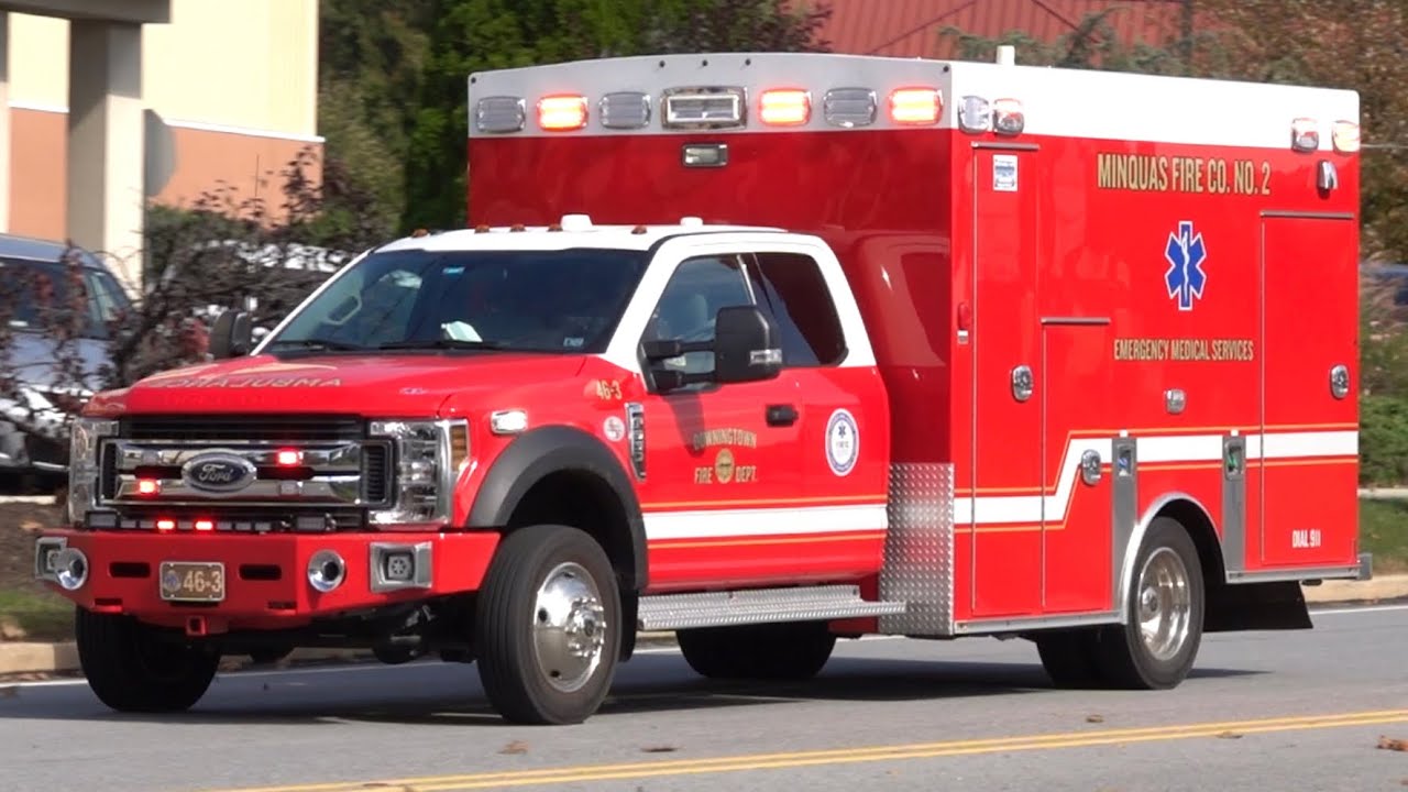 Minquas Fire Company MICU 46-3 Responding 10/16/21