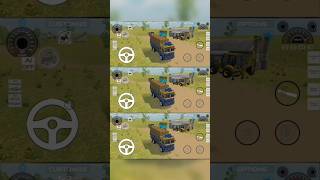 truck load bori and unloading 🏗️ from jcb old truck tractor trolley game 🎮 shorts