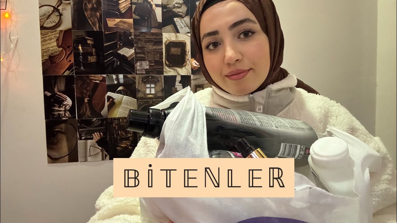 BİTENLER 💄🧴☕️ UZUN SÜREDİR BİRİKTİRDİKLERİM 🌸