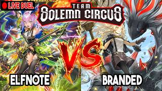Branded Vs Elfnote Yu-Gi-Oh! Locals Feature Match | Live Duel